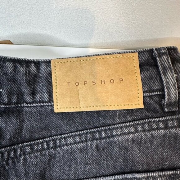 NWT TopShop black denim skirt - Picture 4 of 10